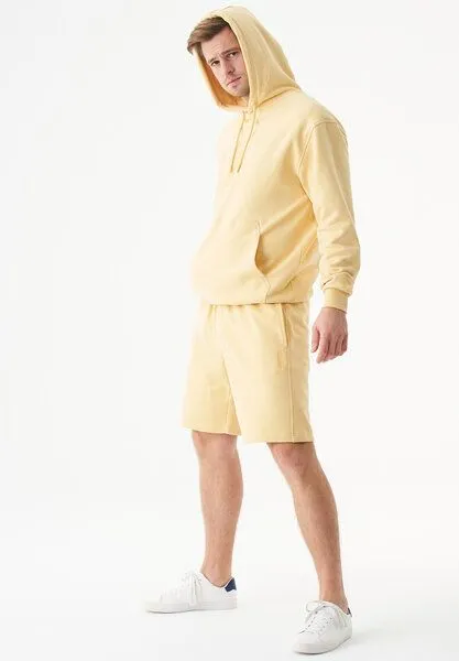 ORGANICATION ORGANICATION ESSENTIALS-SHADI- Shorts aus Bio-Baumwolle, Soft yellow, – Produktbild 2 von 4