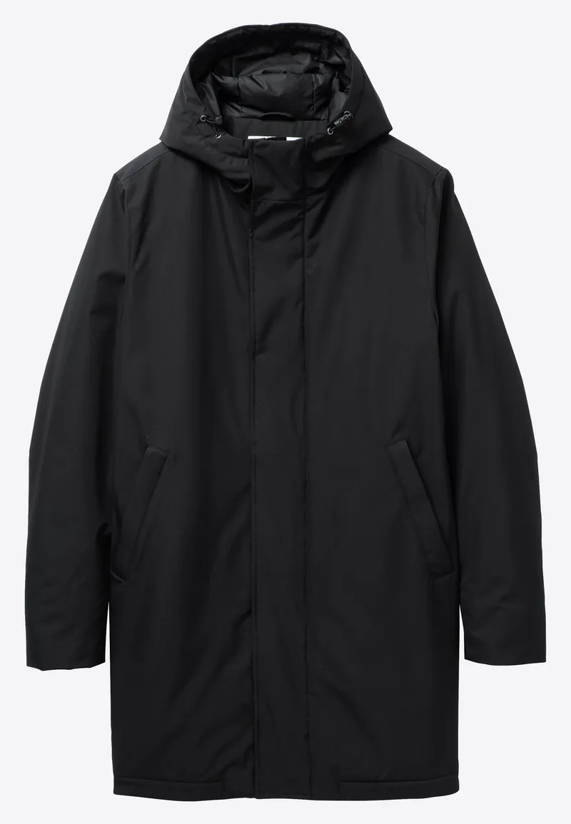 recolution Recolution Herren vegan Parka Teak Schwarz, Schwarz, – Produktbild 1 von 2