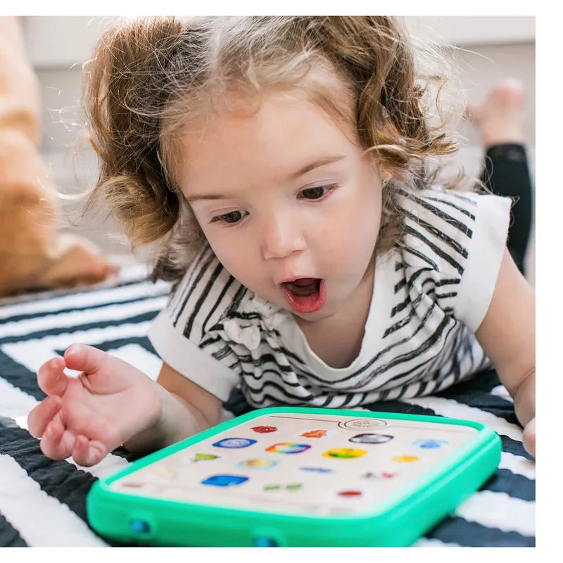 Hape Hape Baby Einstein Baby Lerntablet DE/IT/EN Magic Touch, Mehrfarbig, – Produktbild 3 von 4