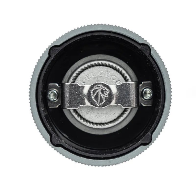 PEUGEOT Salz-/Pfeffermühle 12cm Carbon Alu Pfeffermühle Salzmühle Stahlmahlwerk LINE Manuell, Grau, – Produktbild 1 von 4