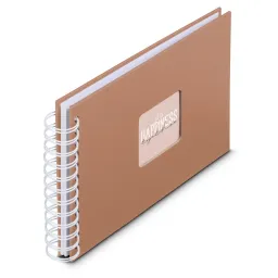 Hama Hama Spiral-Album "Fine Art", 24x17 cm, 50 weiße Seiten, Mousse – Produktbild 1 von 1