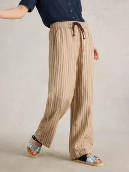 White Stuff Leinenhose Belle mit weitem Bein - 34/R – Produktbild 1 von 1