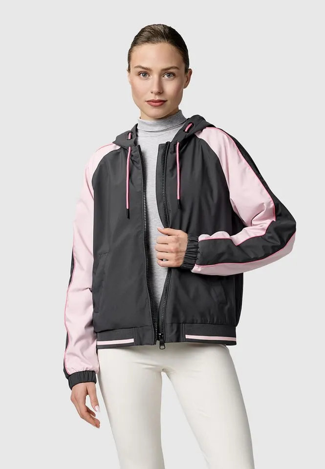 ragwear ragwear Outdoorjacke Nicandra Sporty YOUMODO Sportliche Übergangsjacke mit Kapuze, Grau, – Produktbild 4 von 4