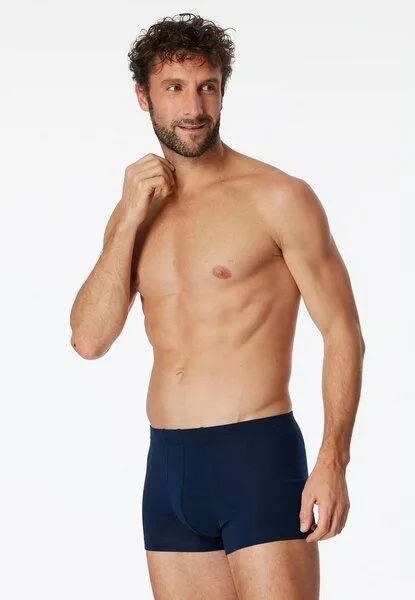 Schiesser Schiesser 3er Pack Herren Panty Organic Cotton 95/5, Dunkelblau, – Produktbild 2 von 4