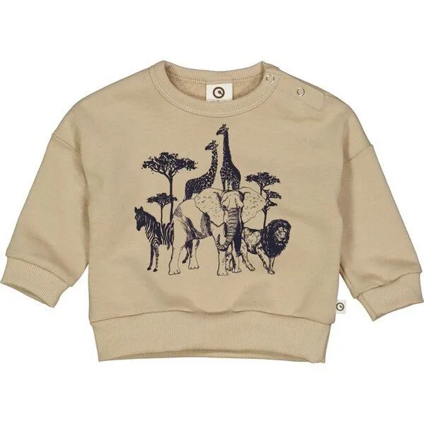 Fred's World by Green Cotton Fred's World by Green Cotton Sweatshirt Safari, Sand, – Produktbild 1 von 1