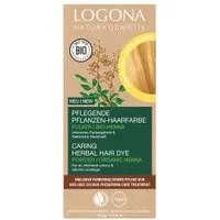 LOGONA Pflanzen-Haarfarbe-Pulver goldblond – Produktbild 1 von 1