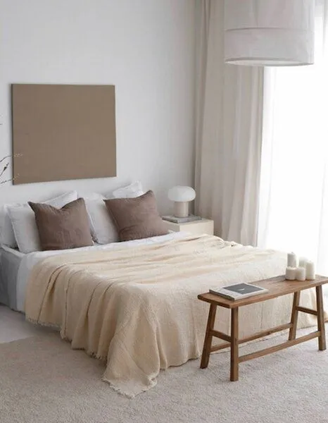 Sandiik Sandiik Bio-Musselin Wohndecke – Double Face – Made in Stuttgart, Nature, – Produktbild 2 von 4