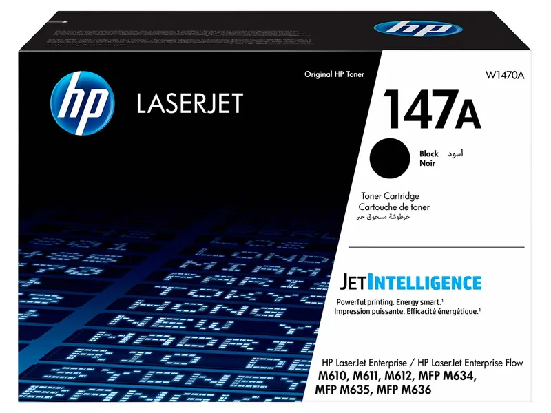 Hewlett Packard hp Tonerkartusche W1470A, Nr. 147A schwarz – Produktbild 1 von 1