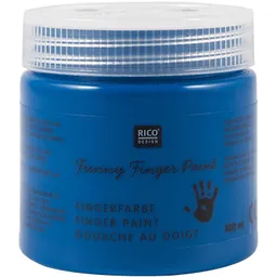 Rico Design Rico Design Fingerfarbe 100ml Blau – Produktbild 1 von 1