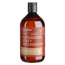 Benecos benecosBIO - Shampoo Reparatur Haar BIO-Hafer - REPARIEREN STATT WEGWERFEN – Produktbild 1 von 1