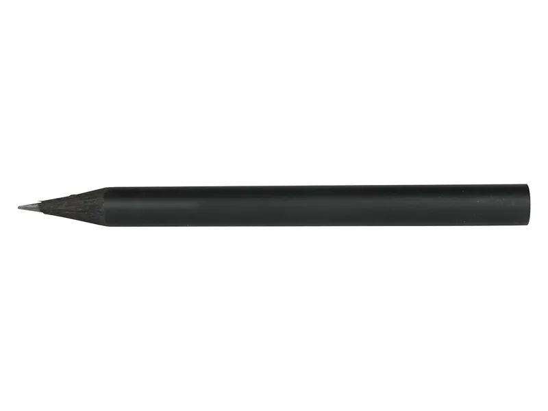 Bleistift 8,75 cm, rund, schwarz durchgefärbt – Produktbild 1 von 1