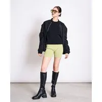 JAN N JUNE JAN N JUNE Bikershorts ALVA aus der Handle with care Kollektion mit rauwn, Moos (grün), – Produktbild 1 von 1