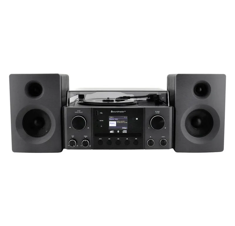 Soundmaster Soundmaster MCD1950 Schwarz Stereoanlage – Produktbild 5 von 8
