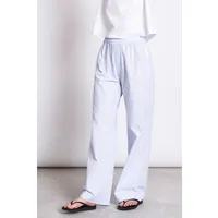 JAN N JUNE JAN 'N JUNE Damen vegan Hose Soby Blau Weiß Gestreift – Produktbild 1 von 1