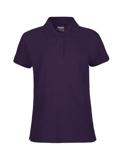 Neutral® - 3FREUNDE Neutral® - 3FREUNDE Frauen Poloshirt, Lila, – Produktbild 1 von 3