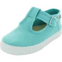 Natural World Natural World Kinder Schuhe Ballerinas mit Riemchen und Druckknopf mint Gr.24 – Produktbild 1 von 1