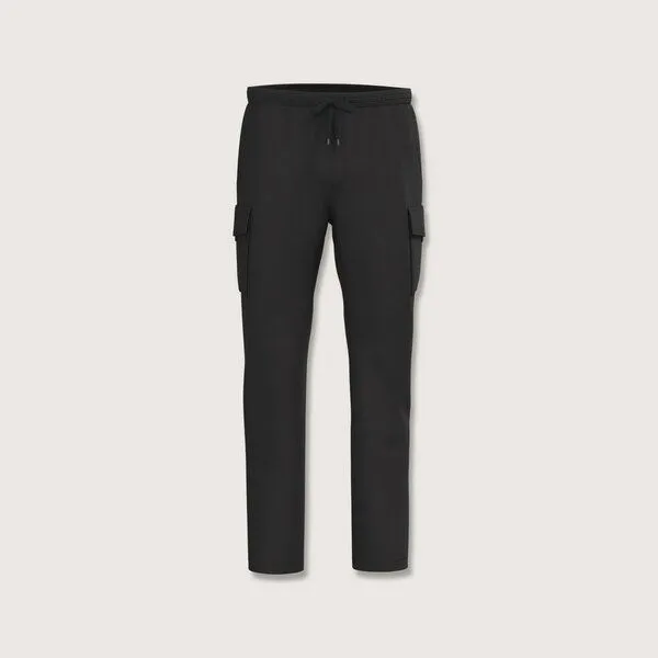 YTWOO YTWOO Streetwear Cargohose für Herren, Schwarz, – Produktbild 2 von 3