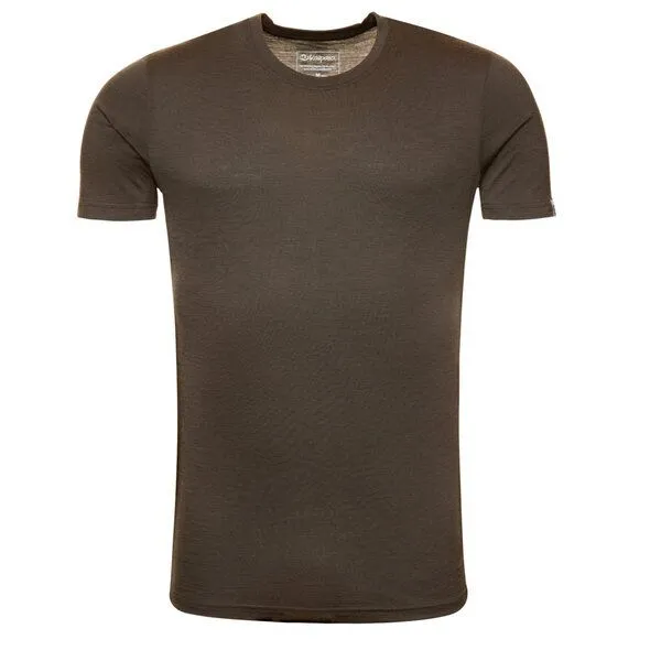 Kaipara - Merino Sportswear Kaipara - Merino Sportswear Herren Merino T-Shirt Kurzarm Slimfit 150, Olive, – Produktbild 1 von 2