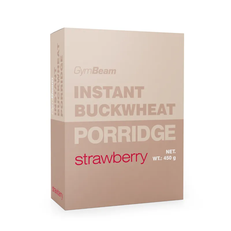 GymBeam Food GymBeam Instant-Buchweizen-Porridge 450 g Erdbeere – Produktbild 1 von 1