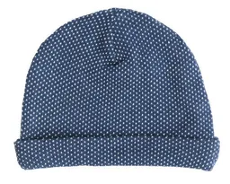 Leela Cotton Leela Cotton Beanie Indigo - 2660 – Produktbild 1 von 1
