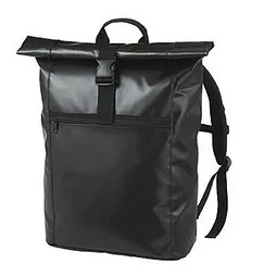Halfar Rucksack KURIER ECO, schwarz, Schwarz, – Produktbild 1 von 1