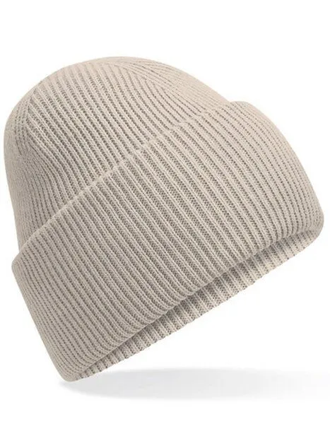 Beechfield Beechfield Damen / Herren Klassische Mütze mit tiefem Umschlag 30, Natur stone, – Produktbild 1 von 2