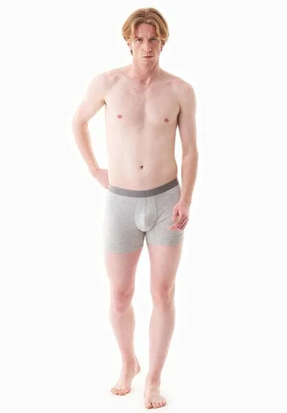 ORGANICATION ORGANICATION BRUNNO | Boxer Brief aus Bio-Baumwolle und TENCEL Modal im 6er-Pack, Grey melange, – Produktbild 2 von 4