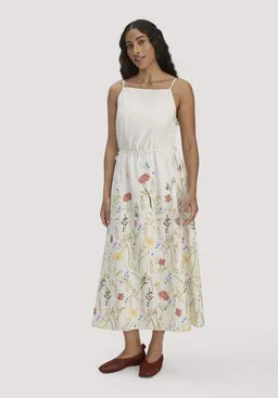 hessnatur hessnatur Kleid A-Linie Midi aus reiner Bio-Baumwolle – Produktbild 1 von 1