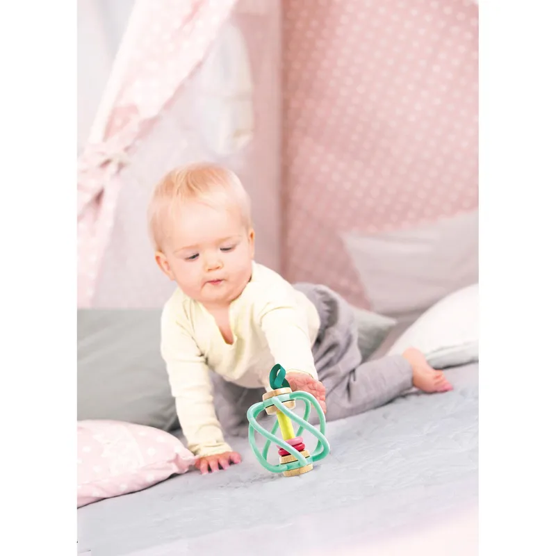 Hape Hape Greifling Apfel Alex, Mehrfarbig, – Produktbild 2 von 3