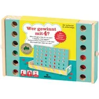moses. moses. Spiel "Wer gewinnt mit 4?" für zuhause und unterwegs – Produktbild 1 von 1