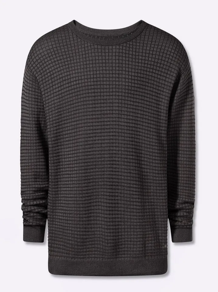 Witt Witt Strickpullover Pullover Langarm, Grau, – Produktbild 4 von 5