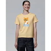 watapparel watapparel T-Shirt Frauen Fuchs, Nispero, – Produktbild 1 von 1