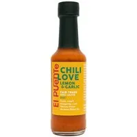 El Puente El Puente Chili Love Sauce - Lemon & Garlic | Fair Trade | Vegan | Glutenfrei, Mehrfarbig, – Produktbild 1 von 1