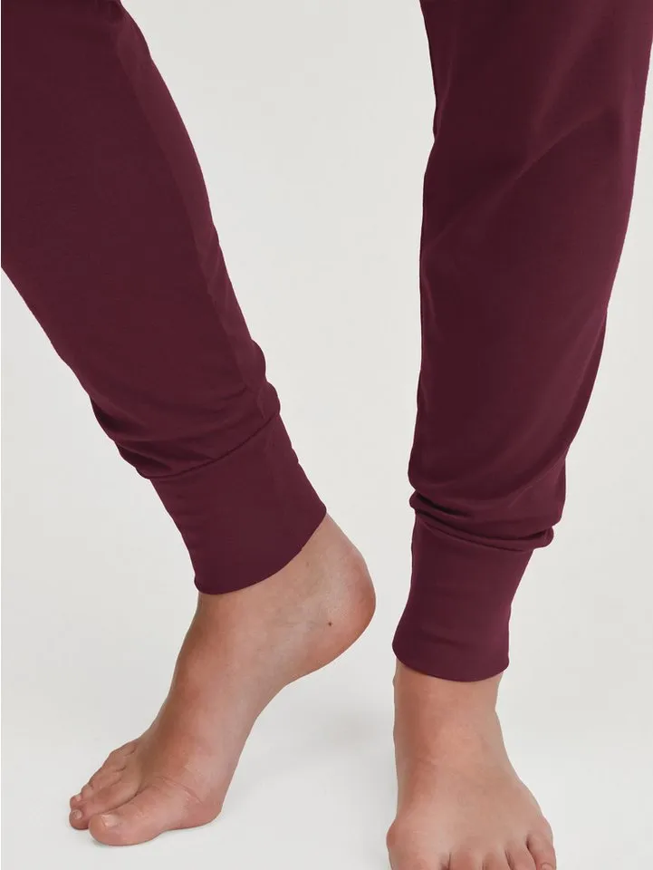 CALIDA CALIDA Pyjama Season Special Damen (2 tlg) weich, wärmend und bequem mit Bündchen, Rot, – Produktbild 5 von 5