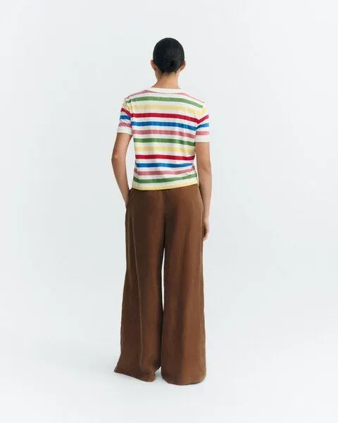 thinking mu thinking mu Streifen T-Shirt Modell: Zowie, Med stripes (bunt), – Produktbild 3 von 4