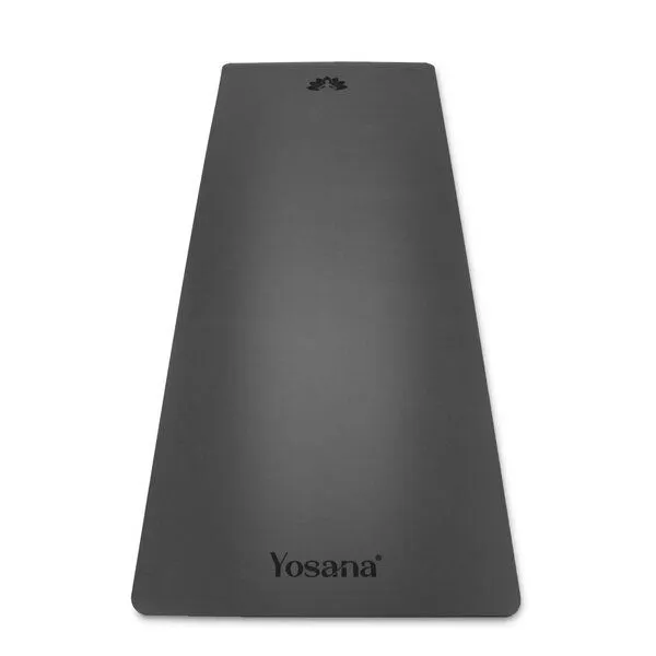Yosana Yosana Yogamatte Ultra Grip inkl. Baumwolltragegurt, Grau, – Produktbild 1 von 7