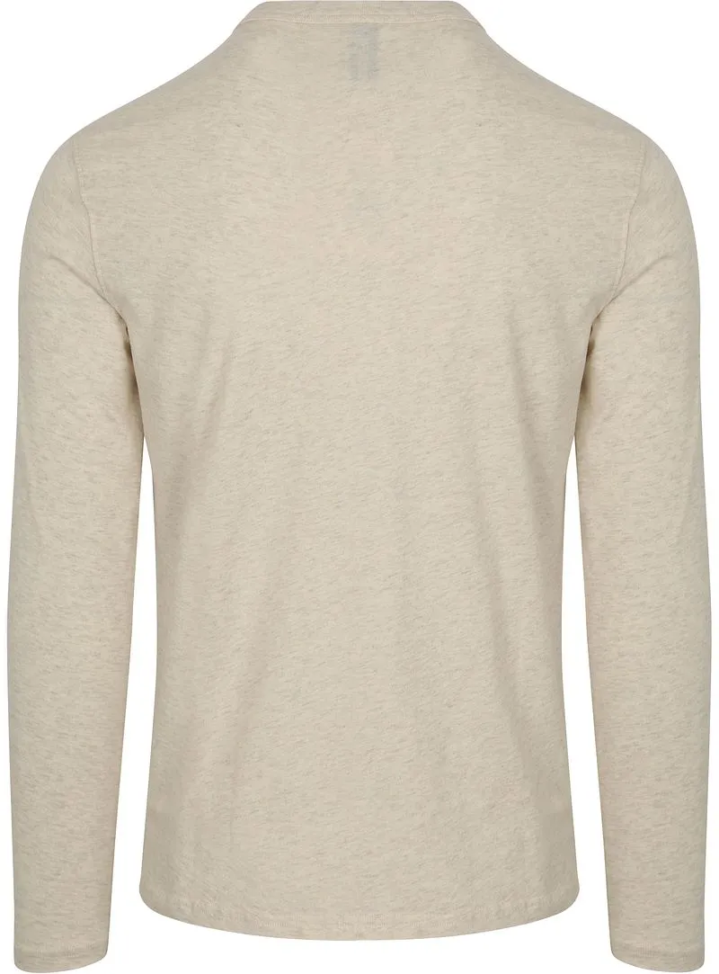 Profuomo Profuomo Longsleeve T-Shirt Ecru - Größe S, Wollweiß, – Produktbild 1 von 4