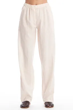 RAVENS VIEW IBIZA RAVENS VIEW IBIZA Damen vegan Hose Oregon Leinen Sand – Produktbild 1 von 1