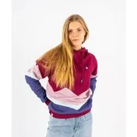 NOORLYS NOORLYS Hoodie BEEVERN, Beaujolais/mauve/illusionblue/skipperblue, – Produktbild 1 von 1