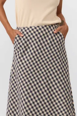 SUITE13LAB SUITE13LAB Damen vegan Rock Belen Check Grau – Produktbild 1 von 1