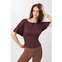 mandala Mandala Back Bow Tee, Ruby (rot), – Produktbild 1 von 1
