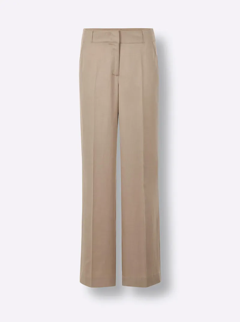 Anzughose, Beige, – Produktbild 1 von 2