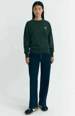 thinking mu Thinking MU Damen vegan Sweatshirt Jodie Flower Grün – Produktbild 1 von 1