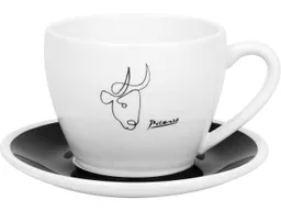 Könitz Könitz Milchkaffeetassen 2er-Pack "CB FIVE Picasso Le Taureau" mit Untert., Vol.: 330 ml – Produktbild 1 von 1