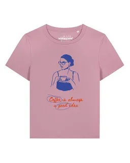 watapparel watapparel T-Shirt Frauen Coffee is a good idea – Produktbild 1 von 1