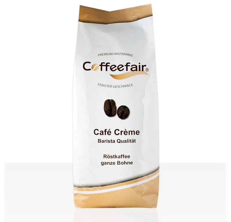 Coffeefair Coffeefair Kaffee Coffeefair Cafe Creme 1kg Kaffeebohnen Barista Qualität – Produktbild 1 von 1