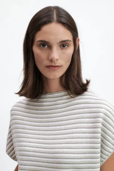 Stapf Damen Shirt Evi, Écru offwhite eske lero, – Produktbild 2 von 4