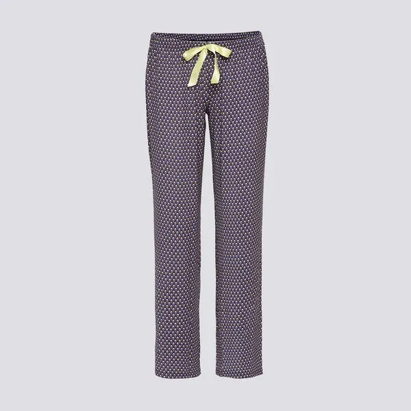 comazo comazo Lange Hose aus Mircromodal, Purple print, – Produktbild 1 von 3
