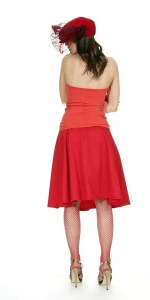 Göttin des Glücks Göttin des Glücks Neckholder FLORA, Orange, – Produktbild 2 von 4