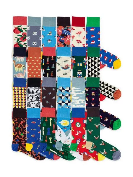 DillySocks DillySocks Socken-Adventskalender „Adventskalender 2026“, Bunt, – Produktbild 2 von 4